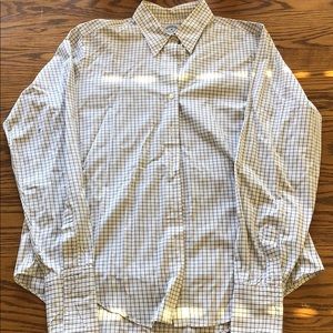 Brooks Brothers Men’s Plaid Dress Shirt Size M
